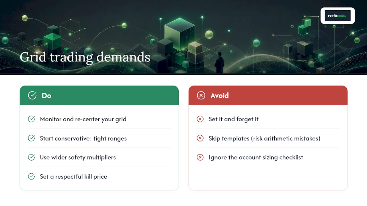 What Grid Trading Really Demands From You — overview diagram