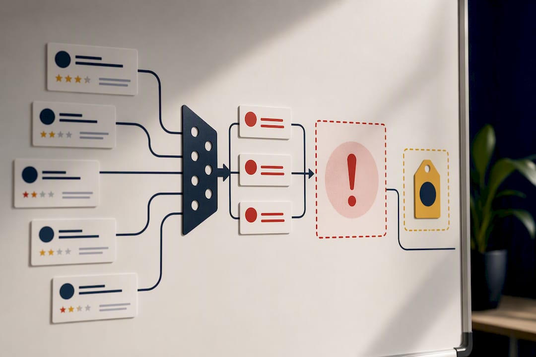 Recurring competitor complaints reveal market gap