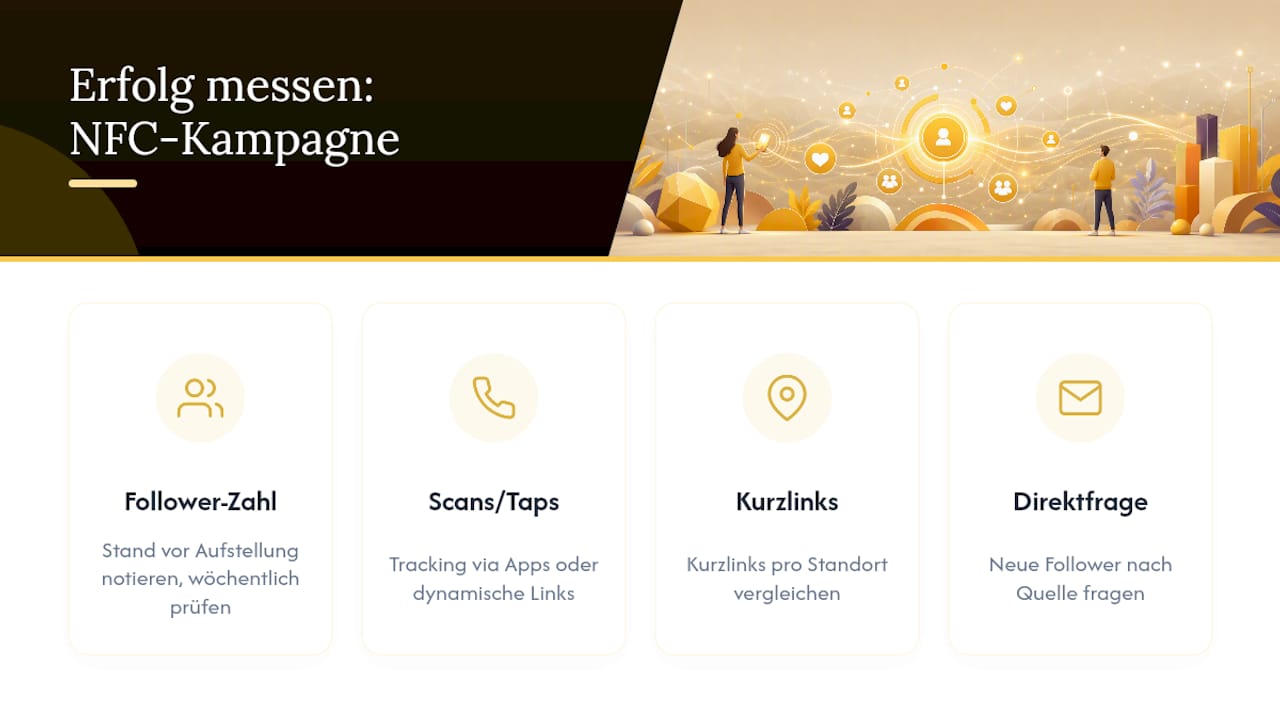 Wie messe ich den Erfolg meiner NFC-Kampagne für Instagram? — overview diagram
