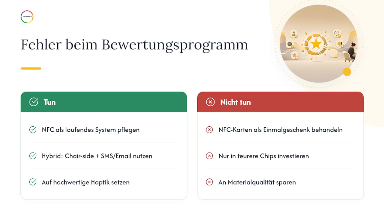Was übersehen Salons beim Aufbau ihres Bewertungsprogramms? — overview diagram