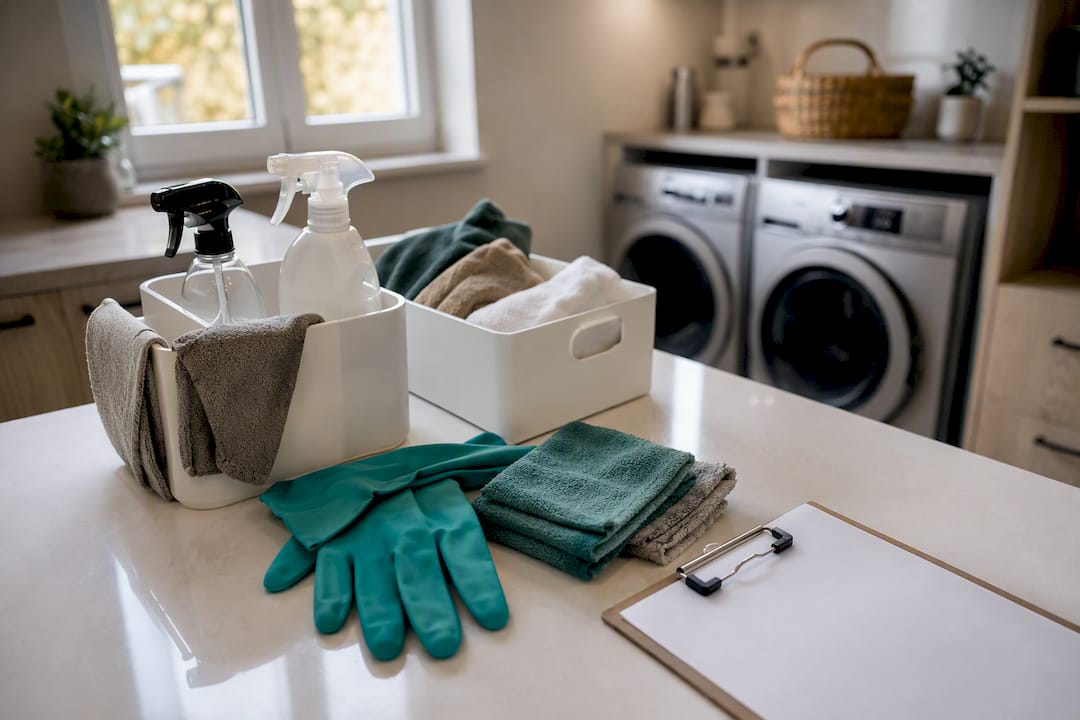 Managing cleaning for a remote rental property