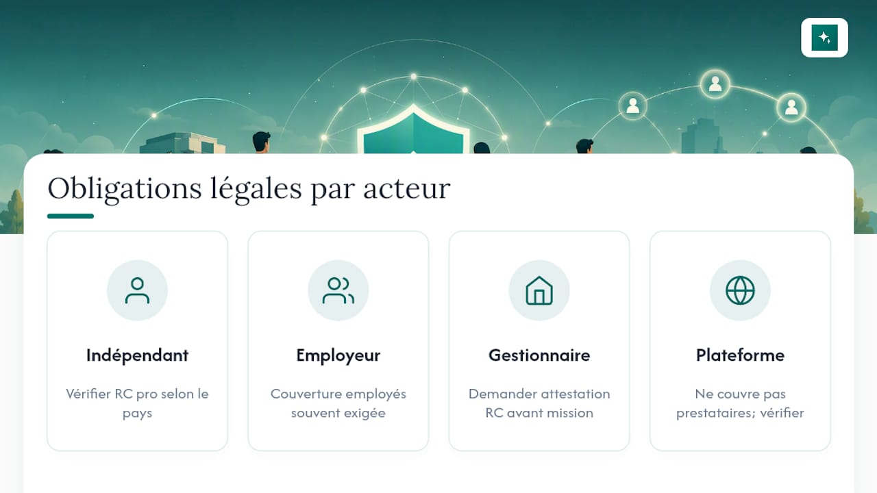 Quelles obligations légales pèsent sur les agents de ménage ? · overview diagram