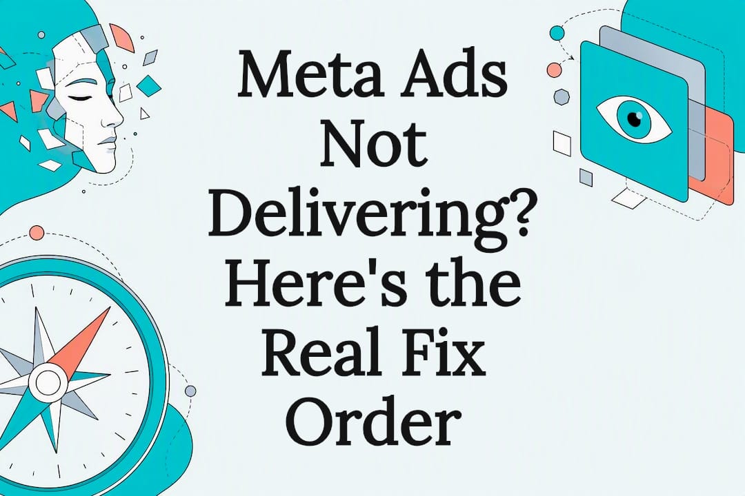 Meta Ads Not Delivering? Here's the Real Fix Order