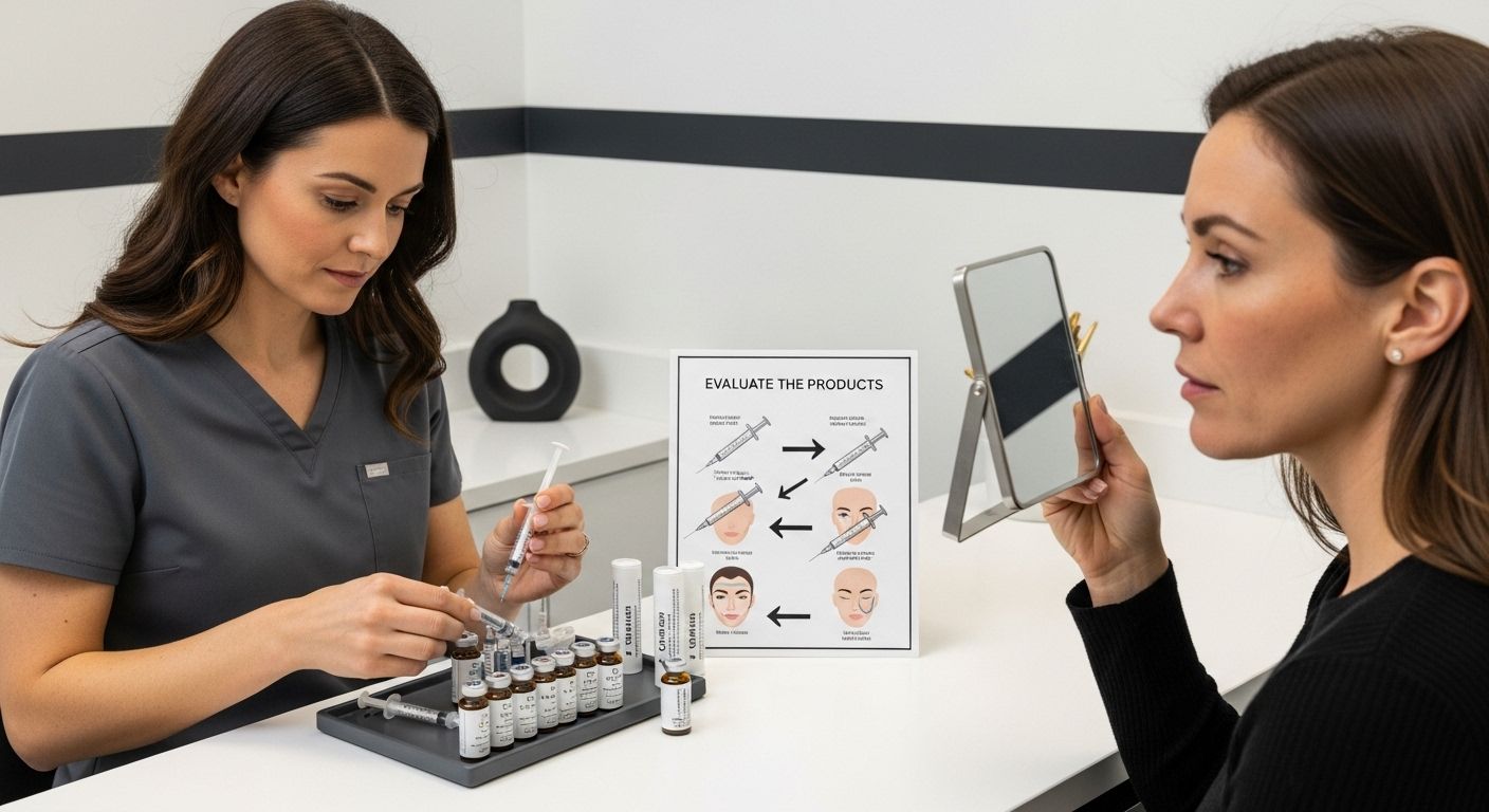 evaluate dermal fillers brands