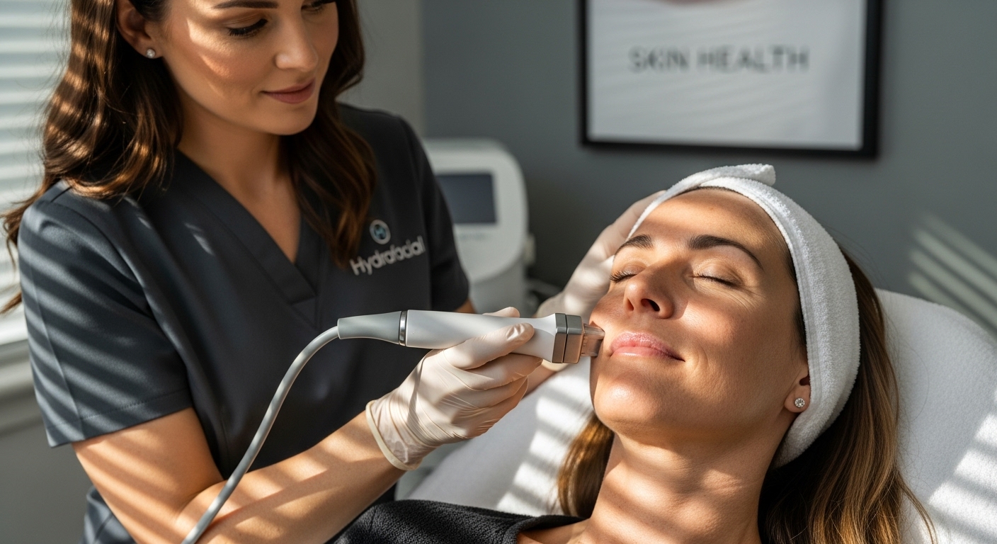 Hydrafacial procedure real clinic