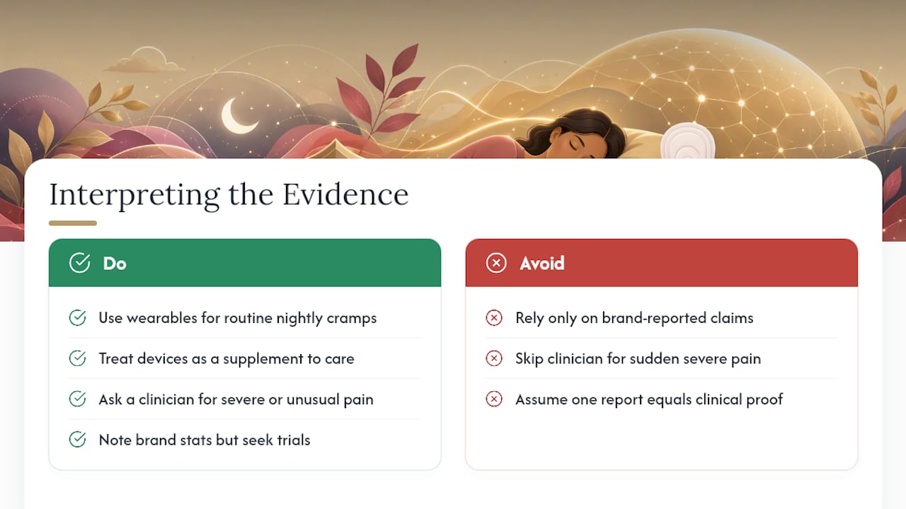 What the Evidence and User Reports Actually Show — overview diagram