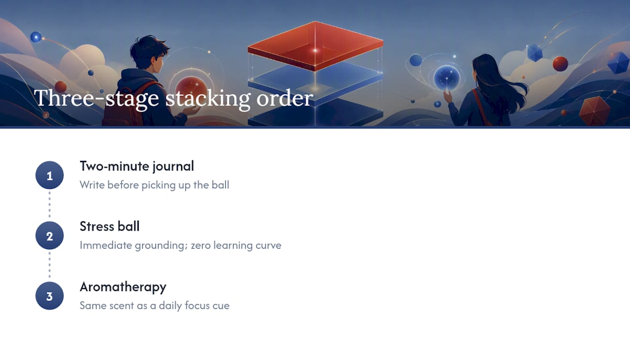 Three-stage study focus tool routine