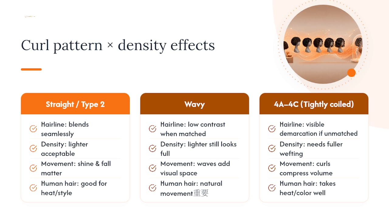 Bob wig texture density material comparison