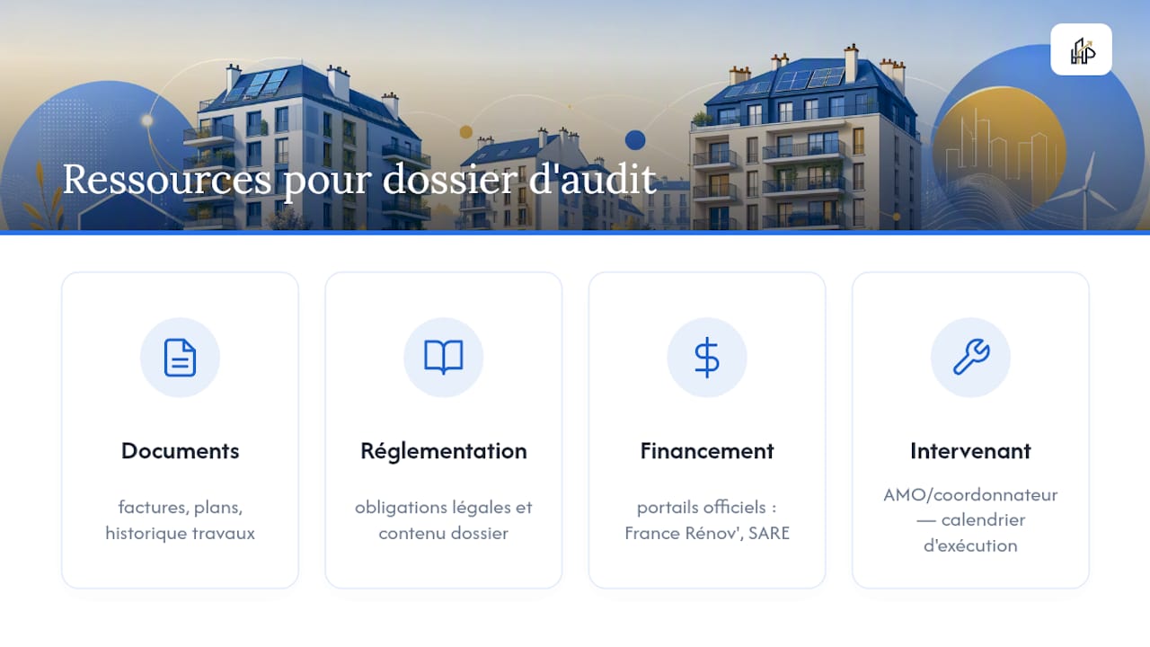 Ressources fiables pour préparer un dossier solide — overview diagram