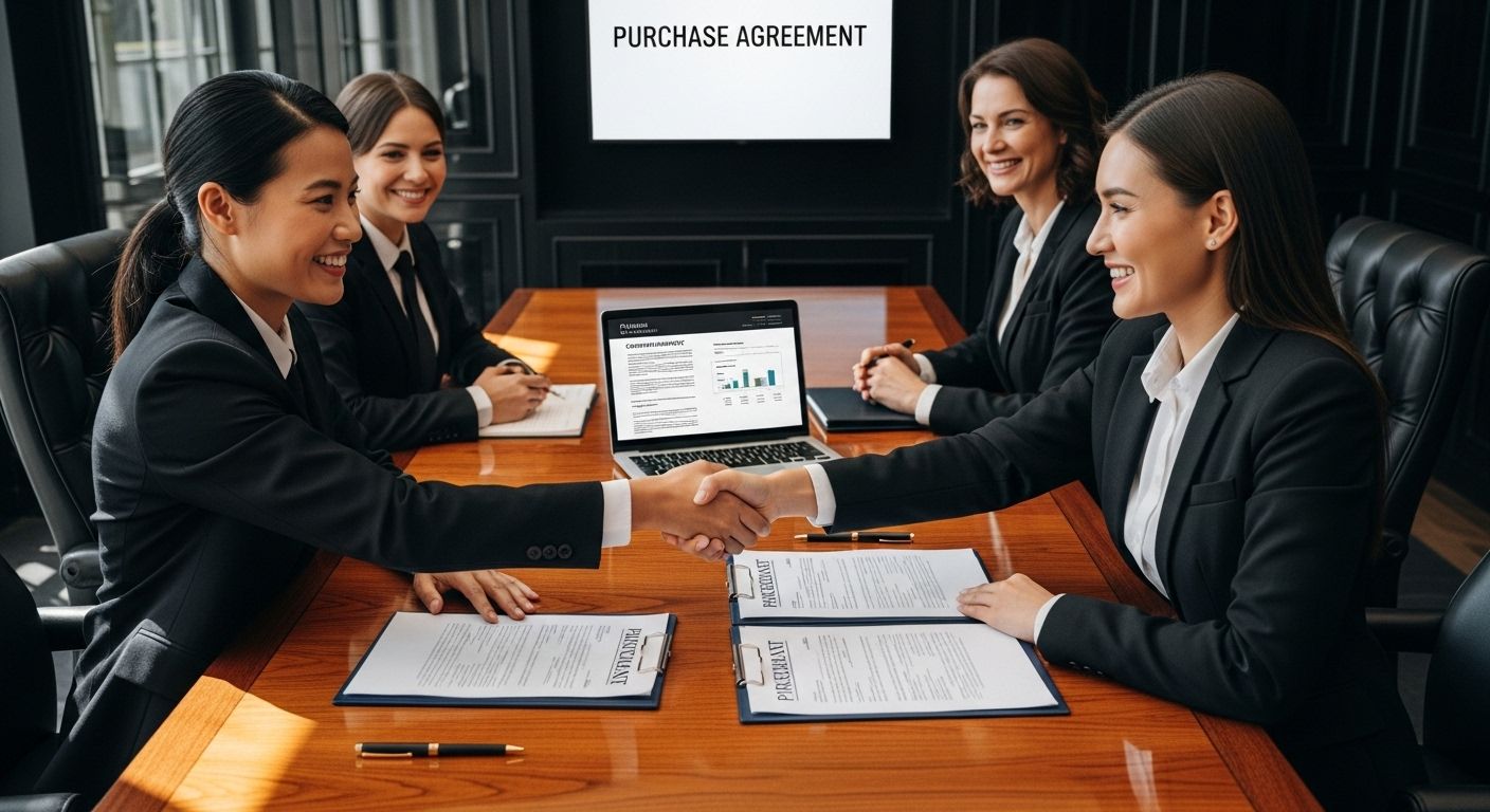 negotiate finalize purchase luxury