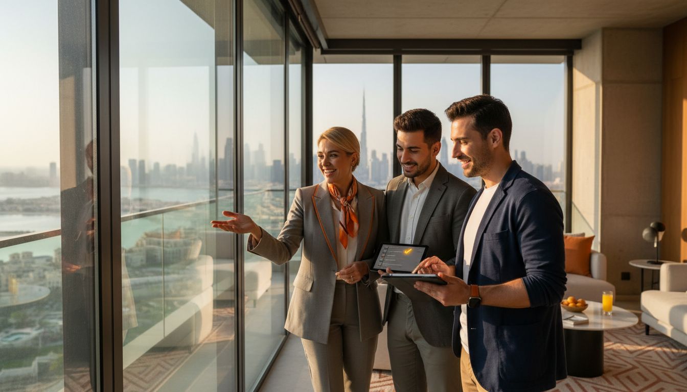 Dubai apartment viewing