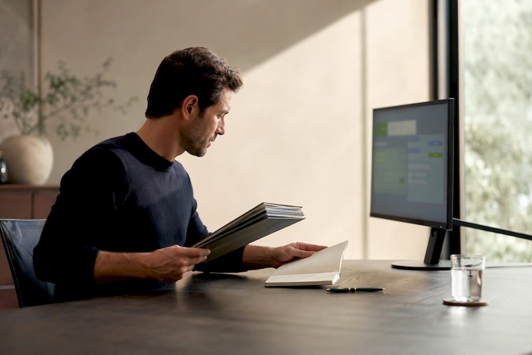 Analyst synthesizing competitor research into a report