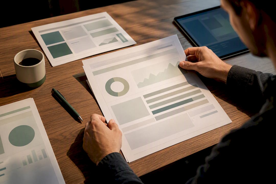 Editorial agency reporting templates workspace