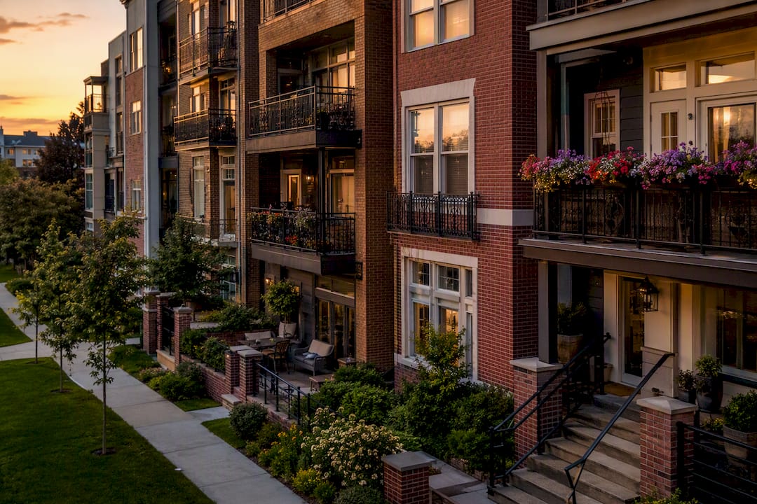 Multi-unit rental property exterior for rent examples