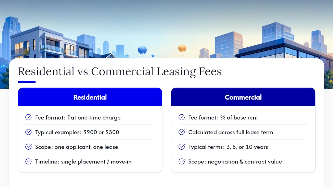 Do Leasing Fees Work the Same Way in Every Rental Market? — overview diagram