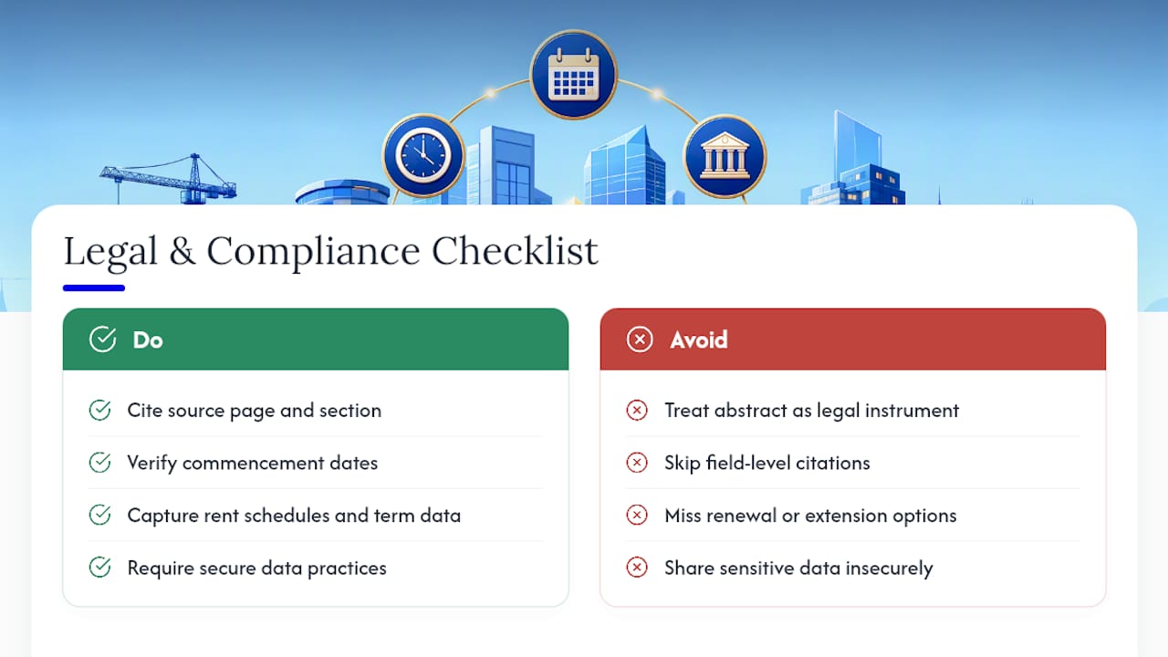 Legal Considerations and Compliance Requirements for Lease Abstracts โ overview diagram