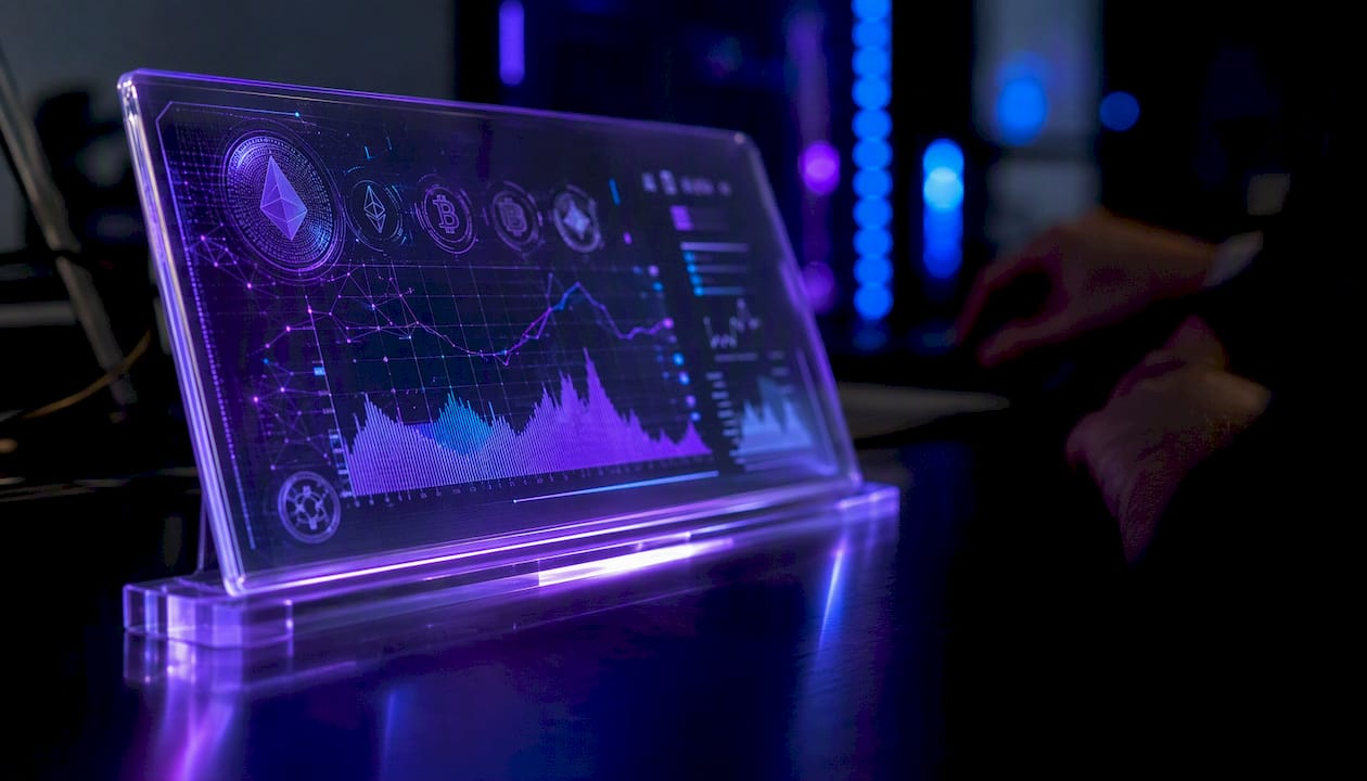 Illuminated liquidity pool depth monitoring display