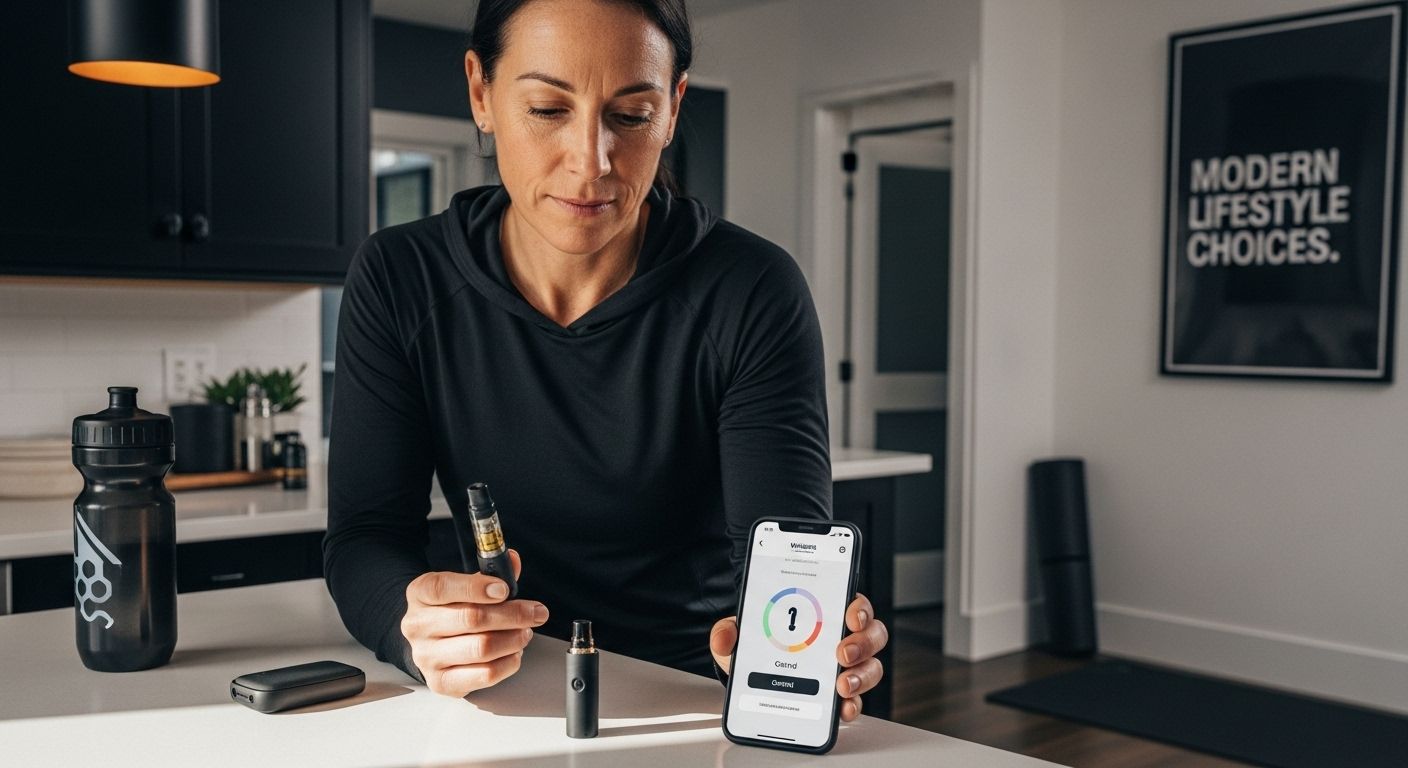 cannabinoid vape modern lifestyle