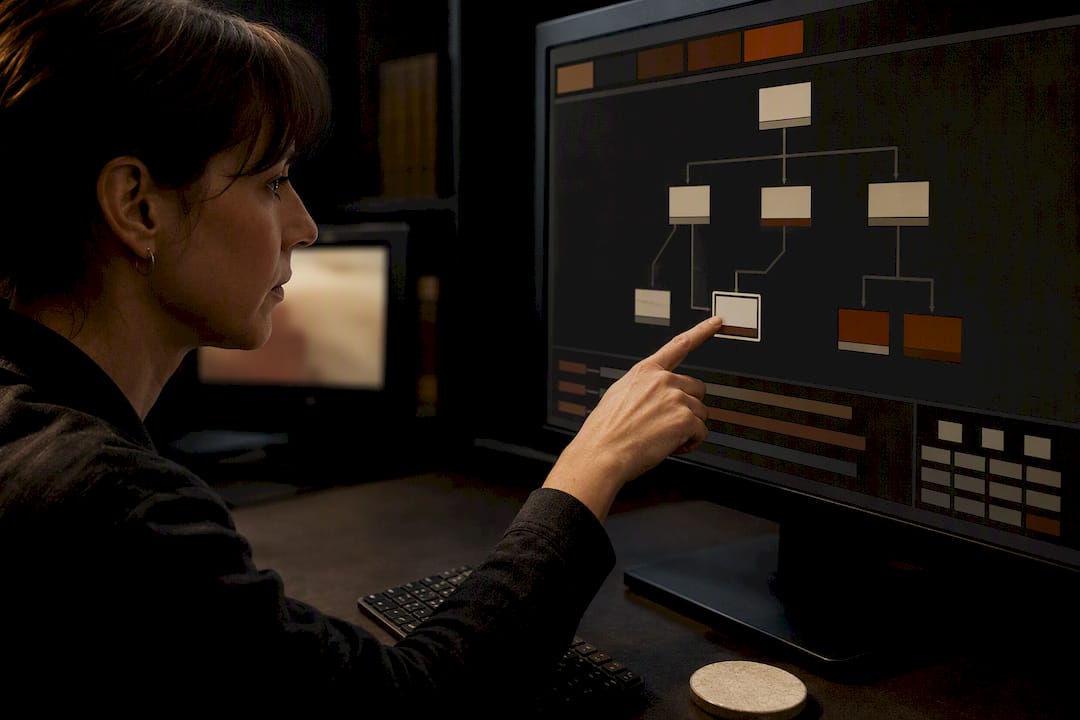 Hand selecting approved post-production version