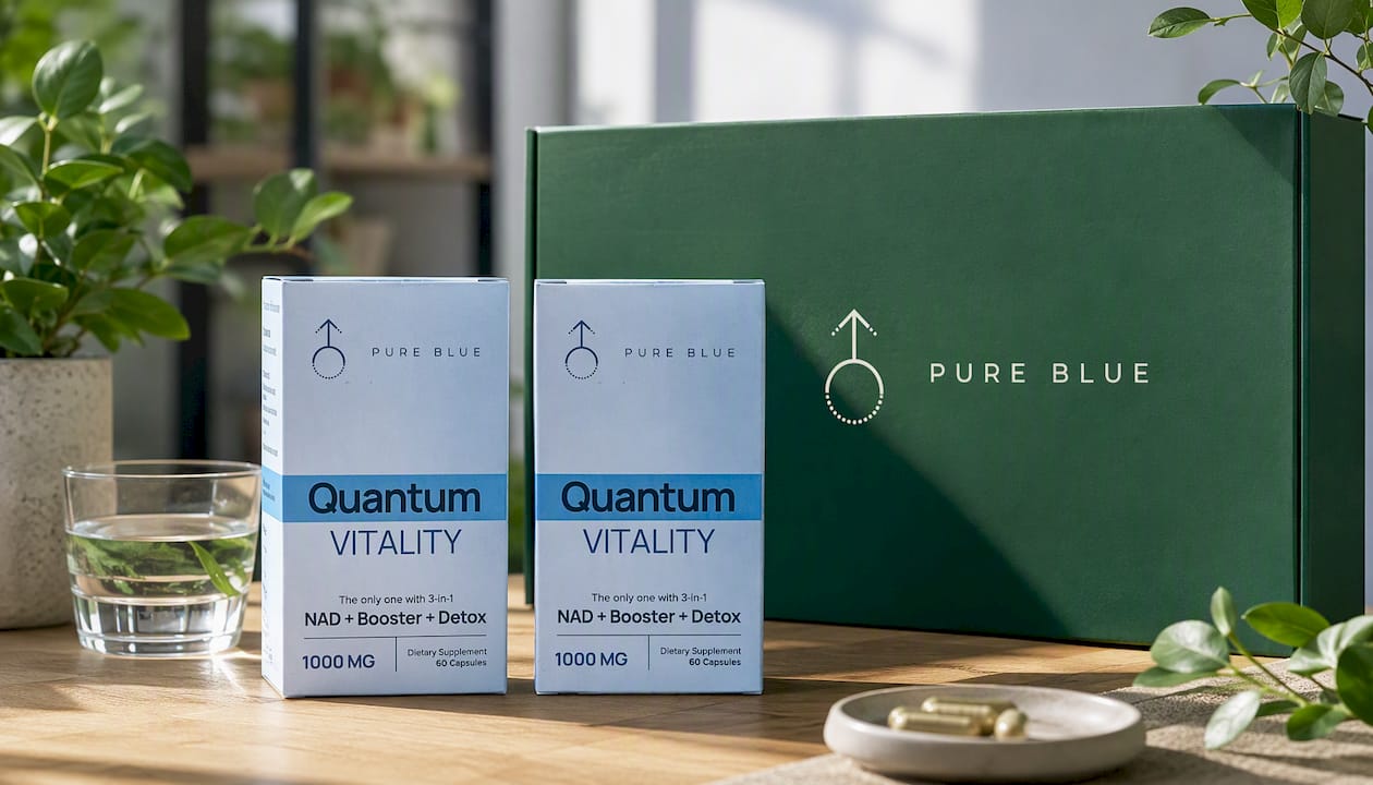 Quantum Vitality NAD+ Booster+ Detox