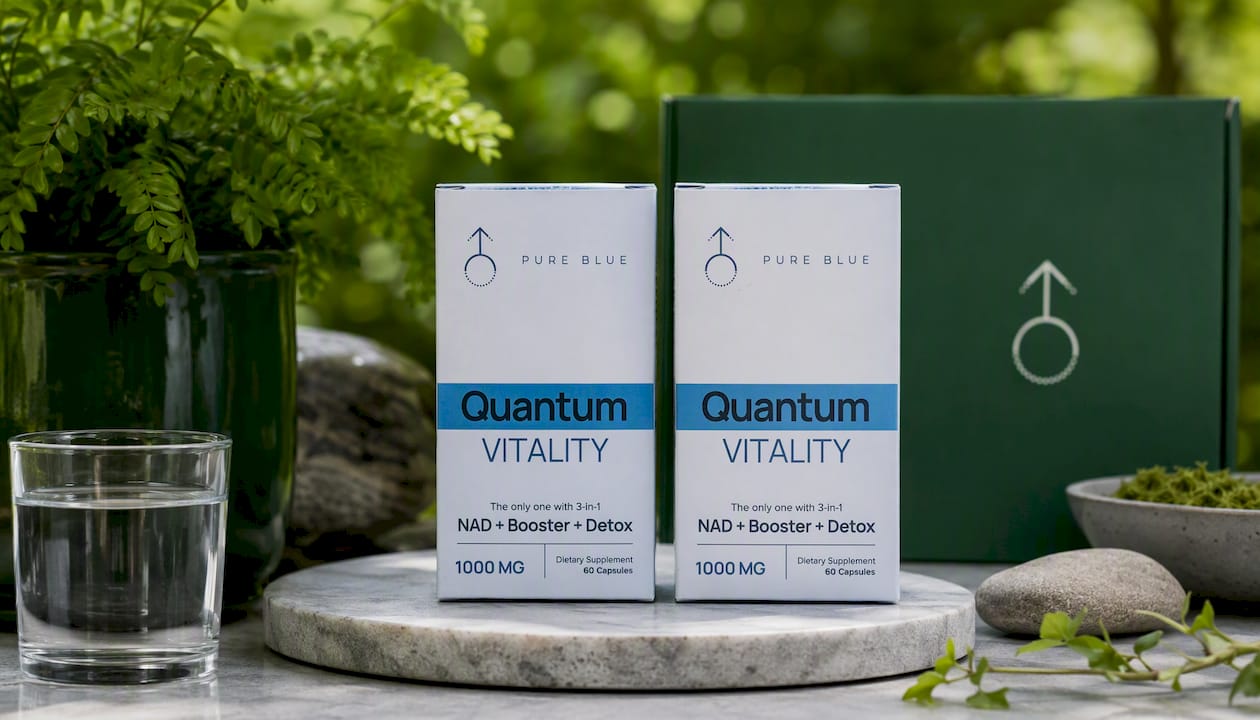 Quantum Vitality NAD+ Booster+ Detox