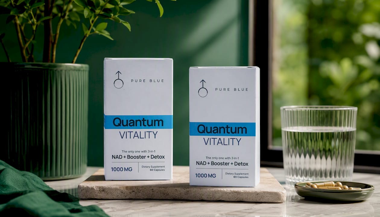 Quantum Vitality NAD+ Booster+ Detox