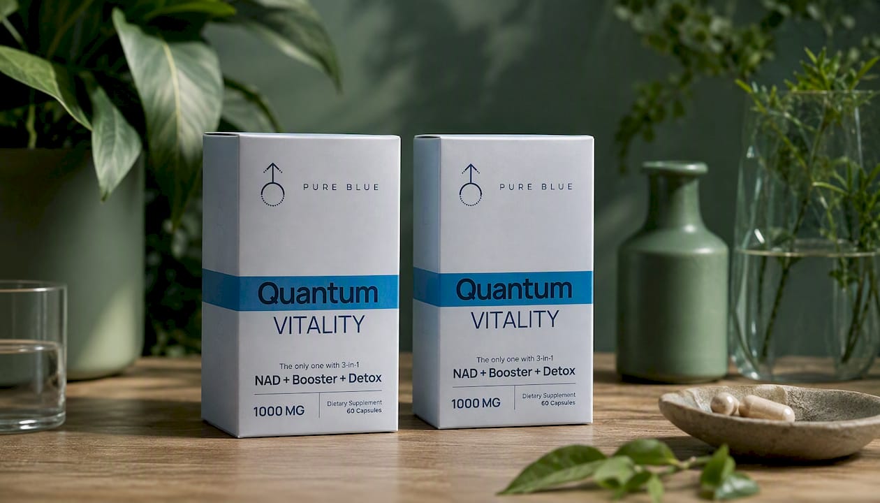 Quantum Vitality NAD+ Booster+ Detox