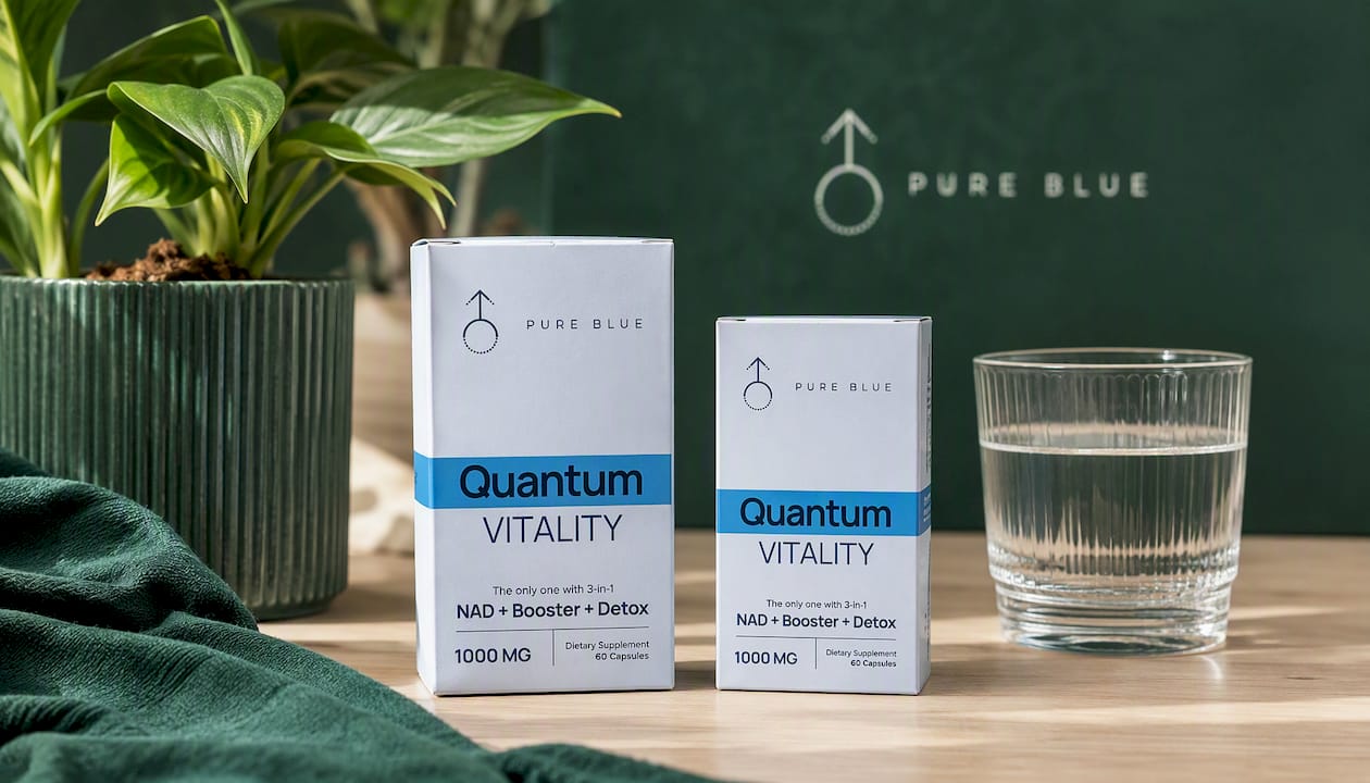 Quantum Vitality NAD+ Booster+ Detox