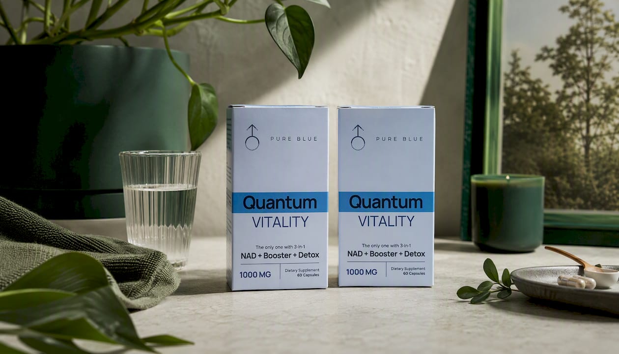 Quantum Vitality NAD+ Booster+ Detox