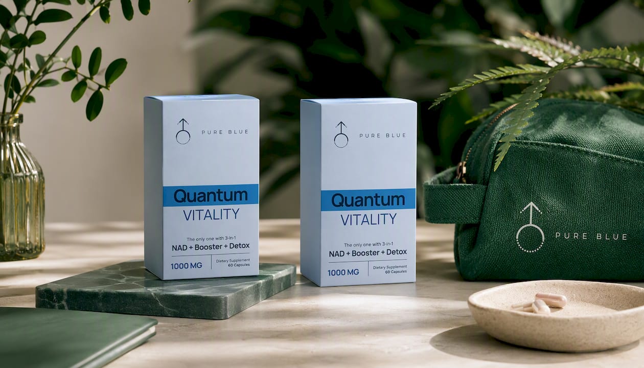 Quantum Vitality NAD+ Booster+ Detox