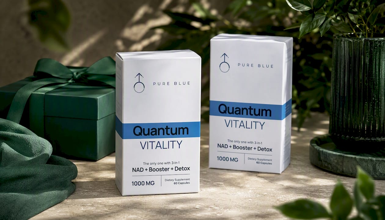 Quantum Vitality NAD+ Booster+ Detox