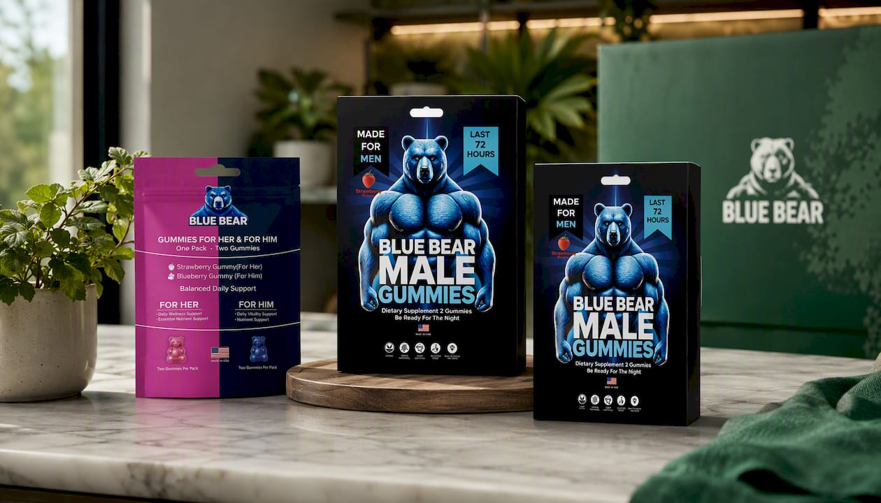 Blue Bear Gummies For Her & Him