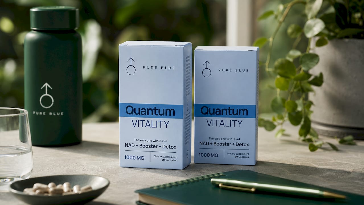 Quantum Vitality NAD+ Booster+ Detox