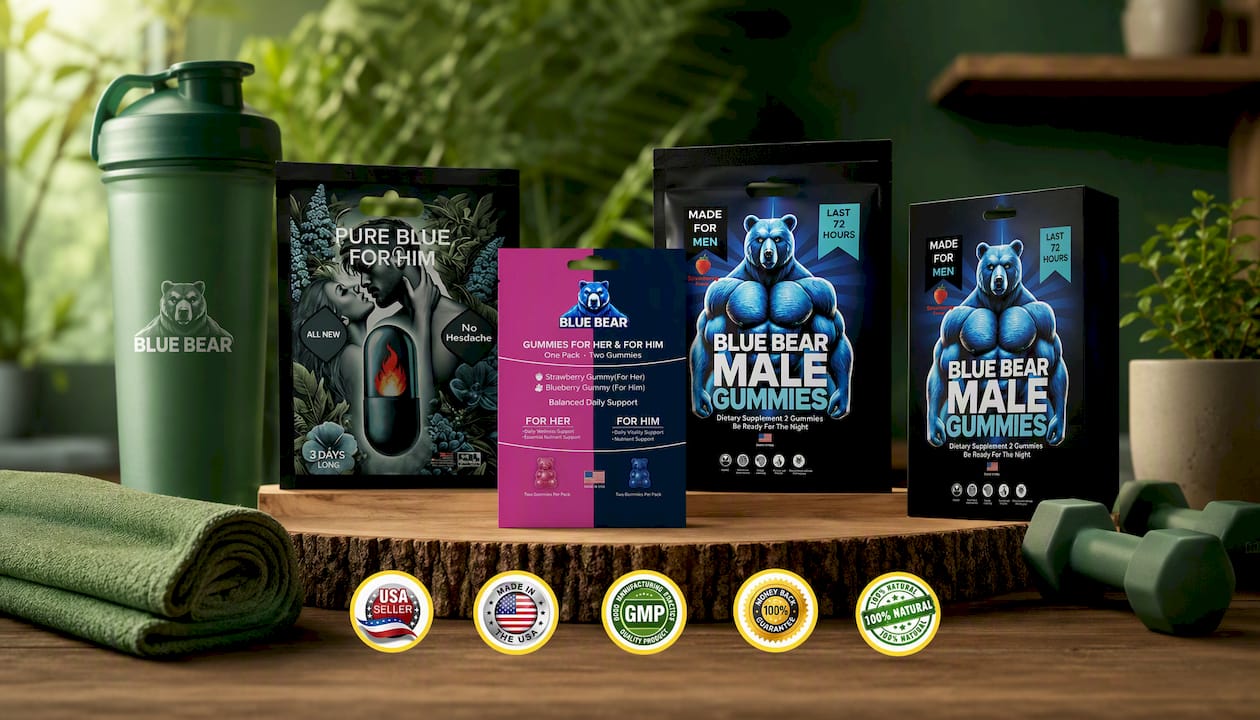 Blue Bear Gummies For Her & Him