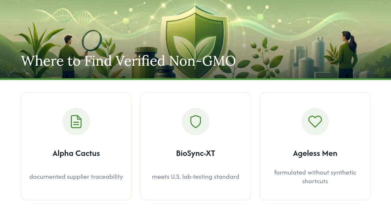 Where to Find Non-GMO Herbal Supplements Backed by Real Documentation — overview diagram