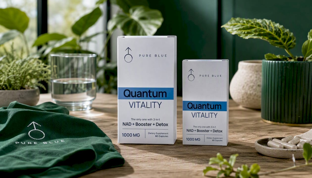 Quantum Vitality NAD+ Booster+ Detox