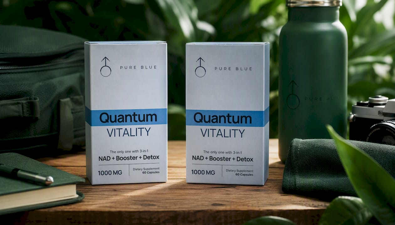 Quantum Vitality NAD+ Booster+ Detox