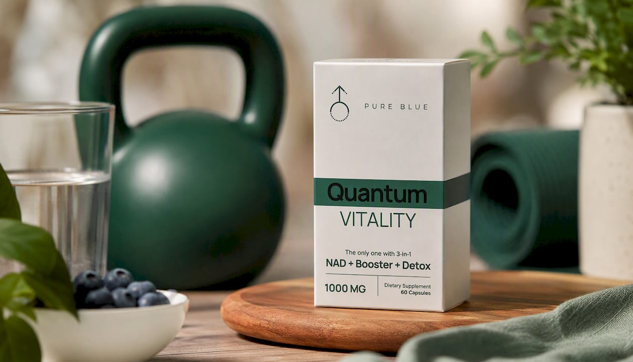 Quantum Vitality NAD+ Booster+ Detox
