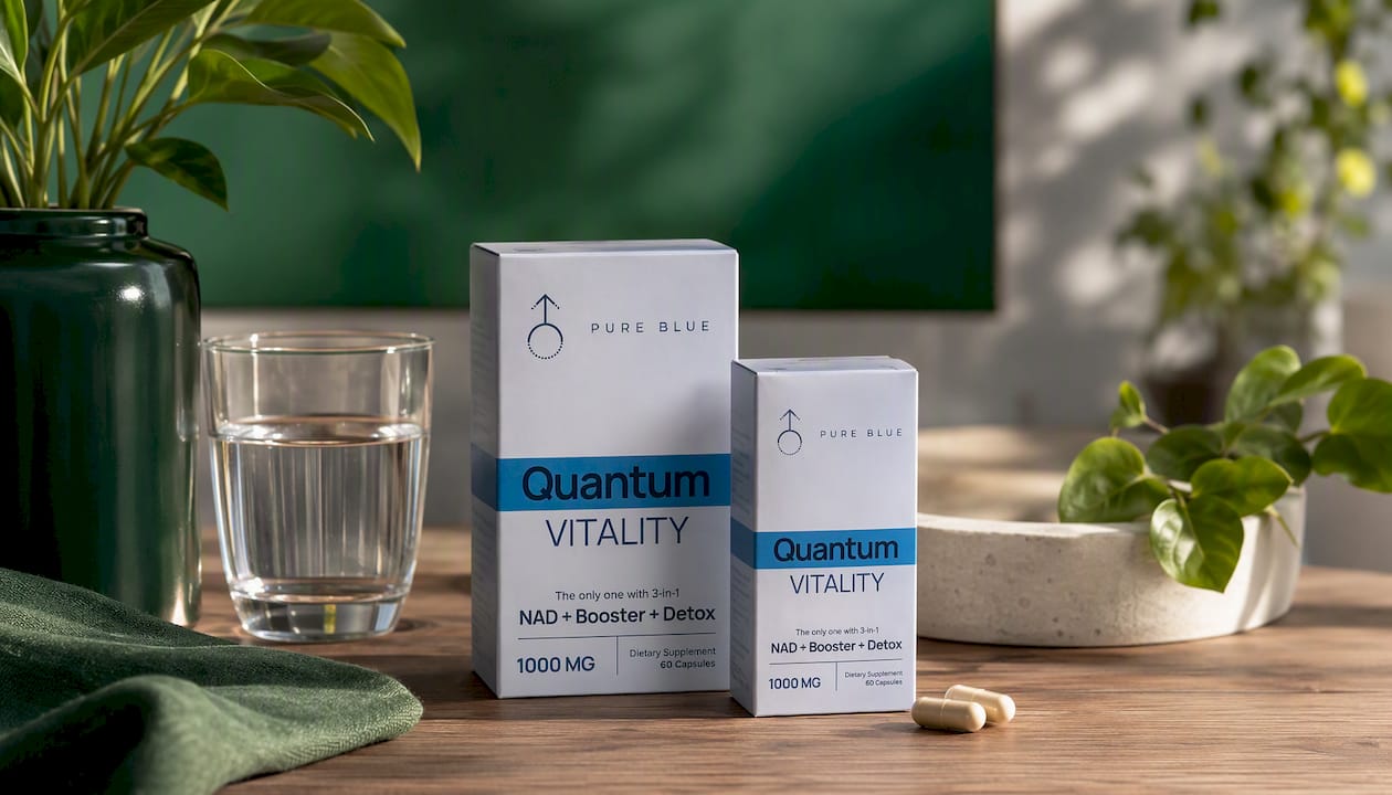 Quantum Vitality NAD+ Booster+ Detox
