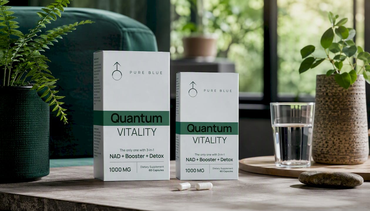 Quantum Vitality NAD+ Booster+ Detox
