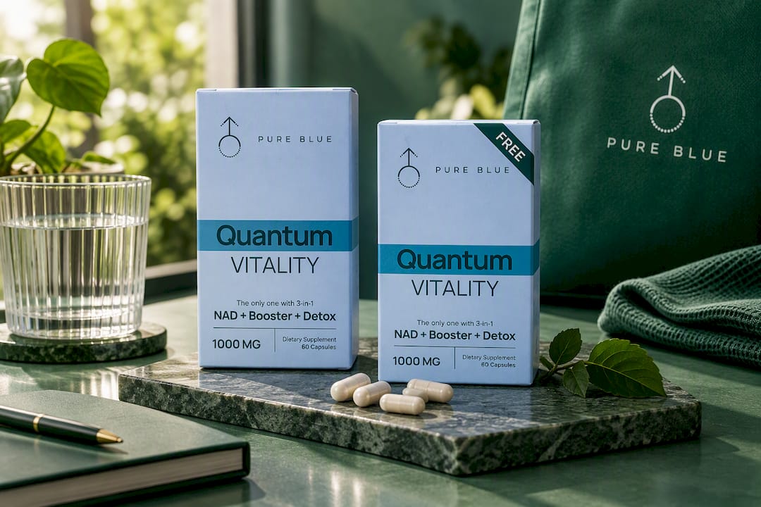 Quantum Vitality NAD+ Booster+ Detox