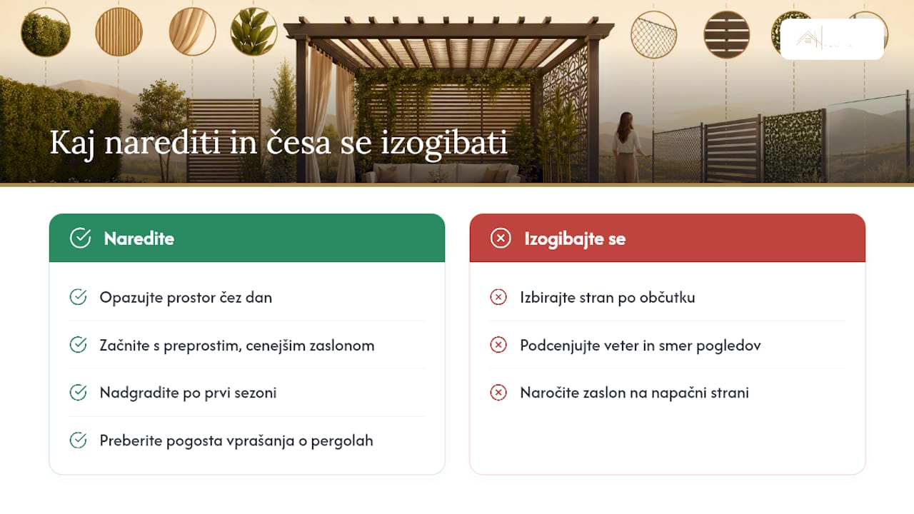 Kaj sem opazila pri strankah, ki iščejo zasebnost — overview diagram