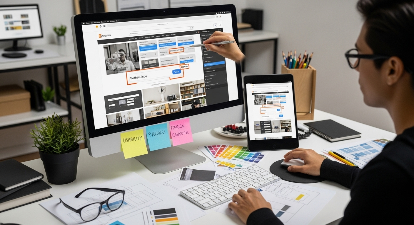 Navigation Optimierung Usability