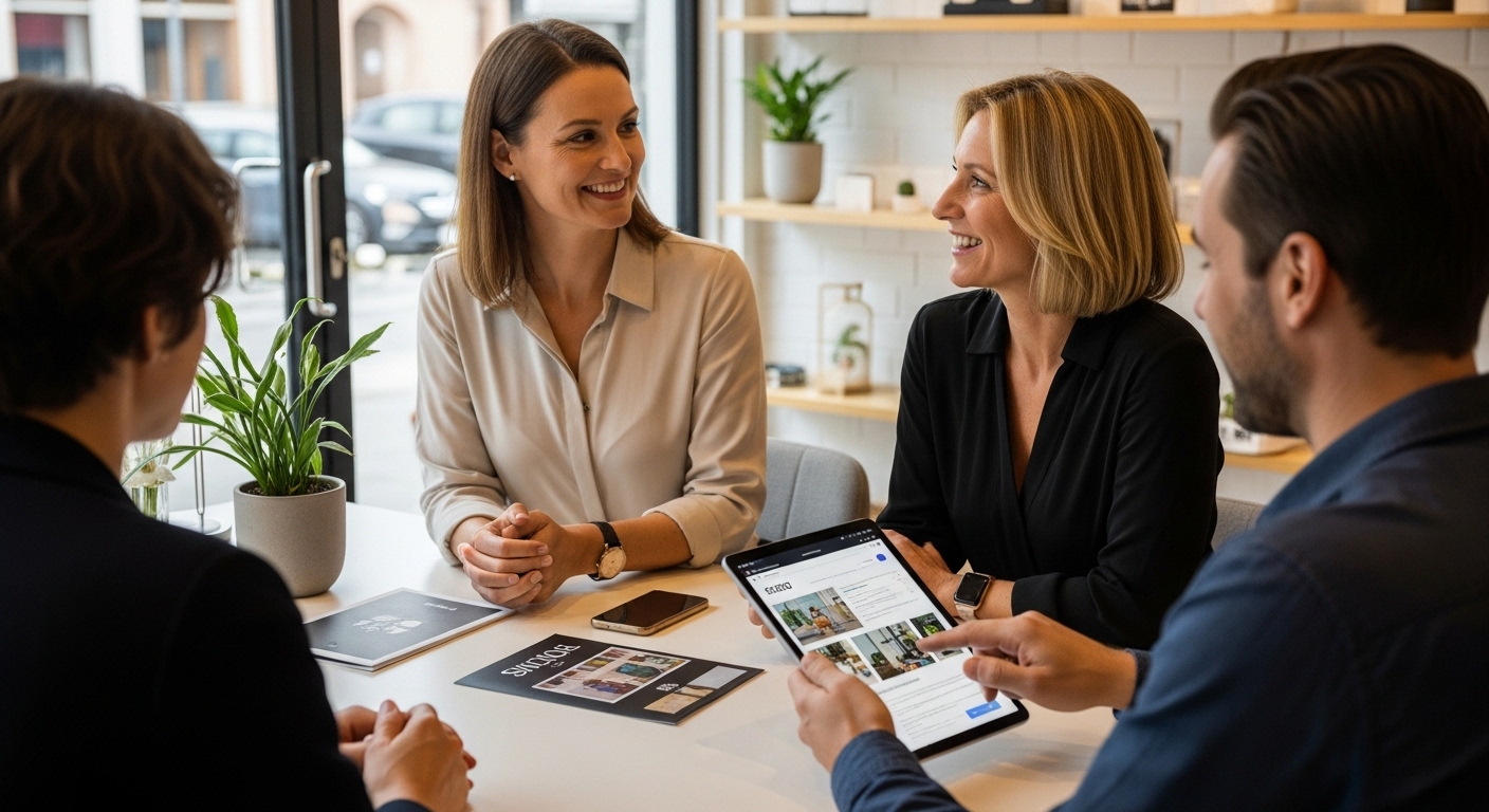 seo lokale unternehmen menschen