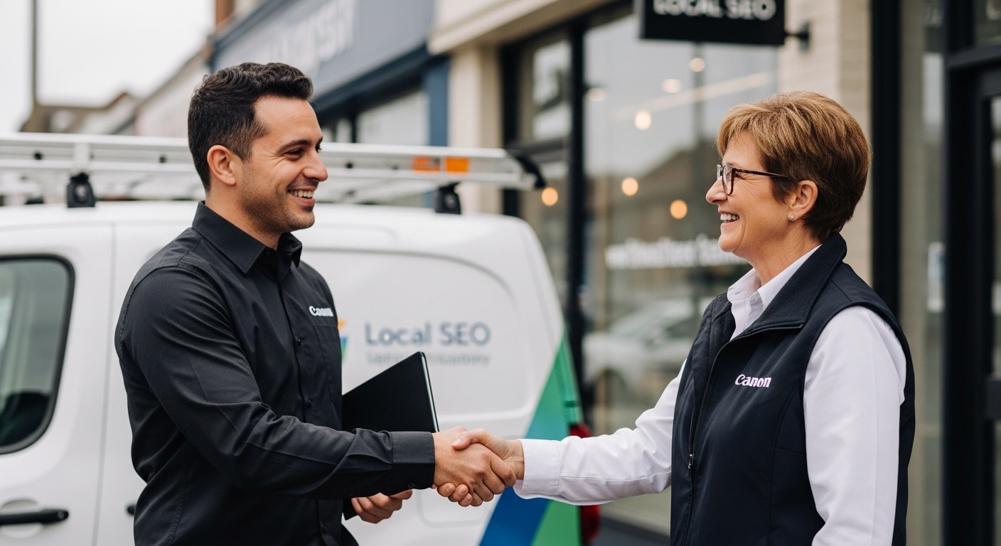 local business customer interaction