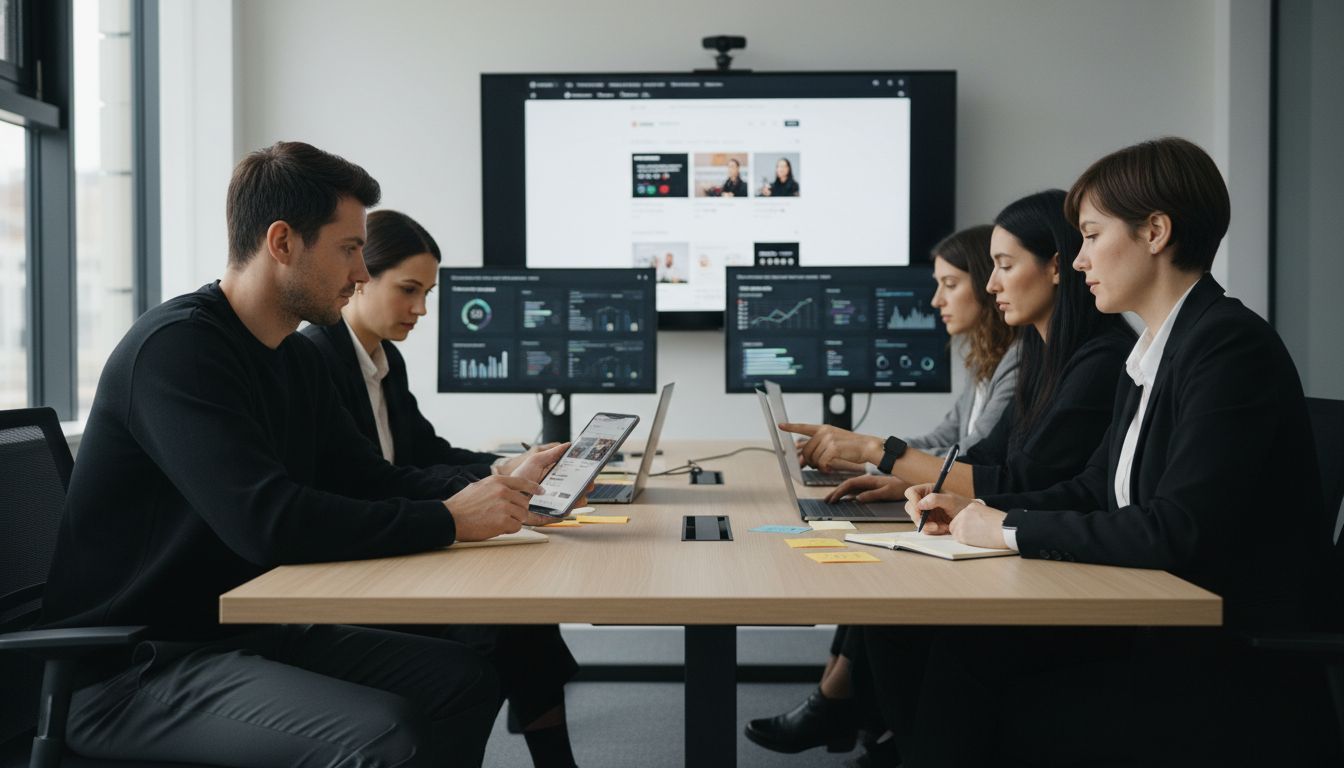 mobile usability testing team