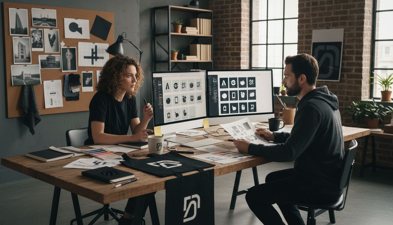 Logoentwicklung Markenidentität Design