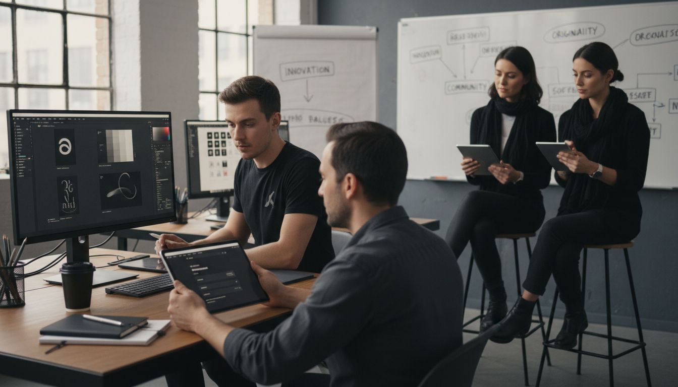 digital brand creation process