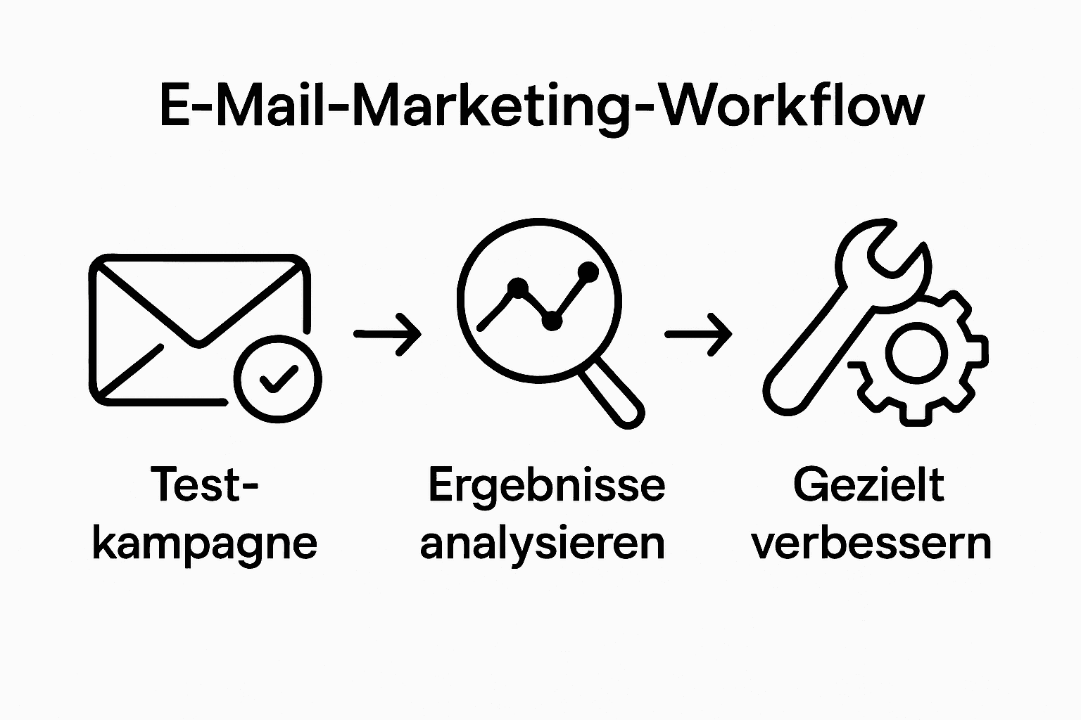 Infografik: So optimieren Sie Ihre E-Mail-Prozesse Schritt für Schritt