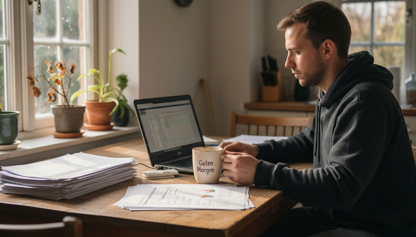 Als SEO-Berater arbeite ich oft am Küchentisch im Homeoffice.